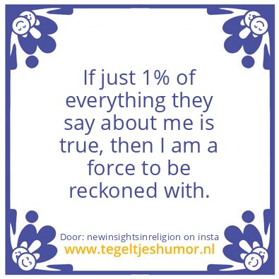 Tegeltje: 1%
