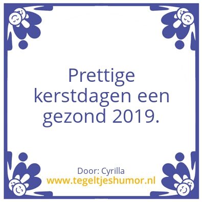 Tegeltje: Kerstmis