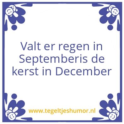 Tegeltje: kerst