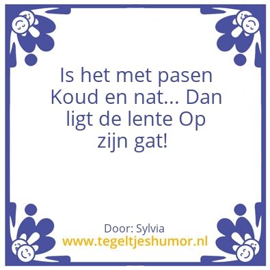 Tegeltje: Pasen
