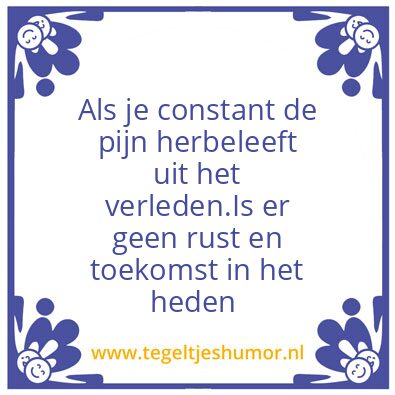 Tegeltje: Waarheid