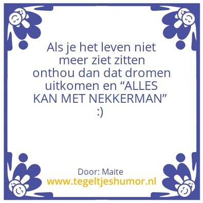 Tegeltje: Maite