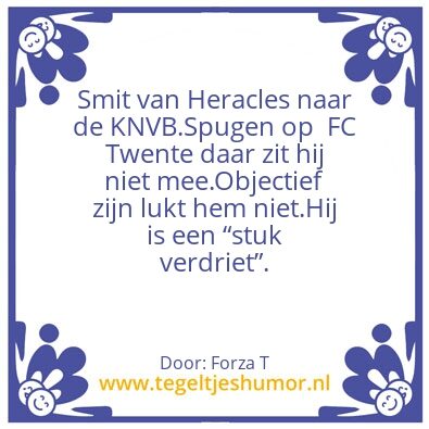 Tegeltje: FCT
