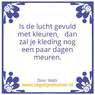 Tegeltje: Kleuren die meuren