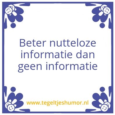 Tegeltje: Naam
