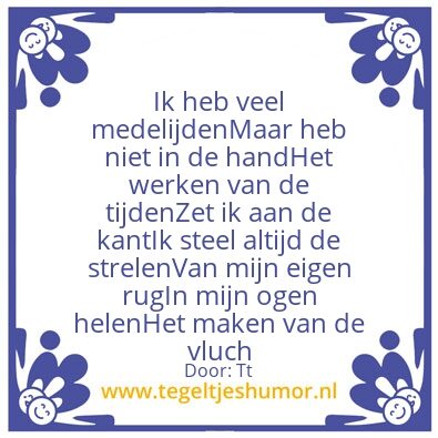 Tegeltje: Tt