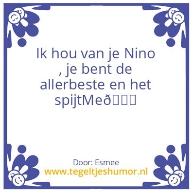 Tegeltje: â¤ï¸