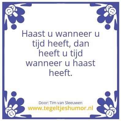 Tegeltje: Tim’s Tegeltje
