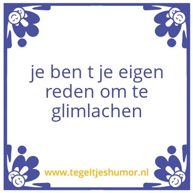 Tegeltje: ilsetom