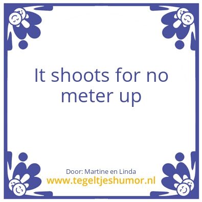 Tegeltje: Shoot