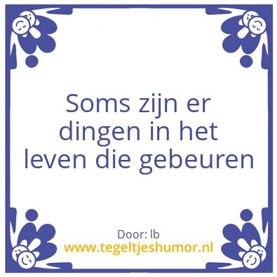Tegeltje: jos