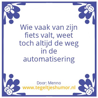Tegeltje: Voor Alex