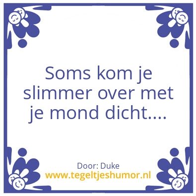 Tegeltje: Tegel