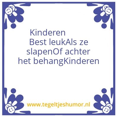 Tegeltje: #elfje#