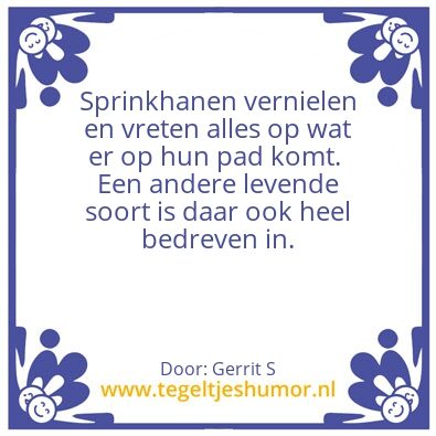Tegeltje: Ik ben Gerrit