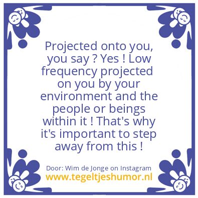 Tegeltje: Projected Frequency.