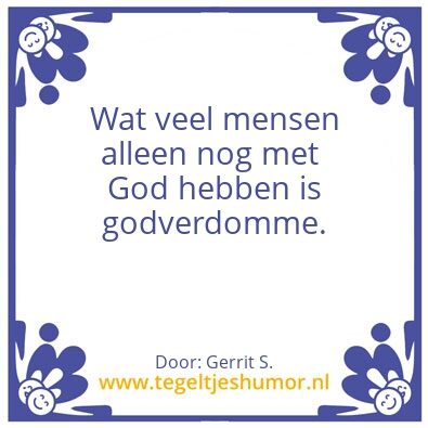 Tegeltje: Ik ben Gerrit.