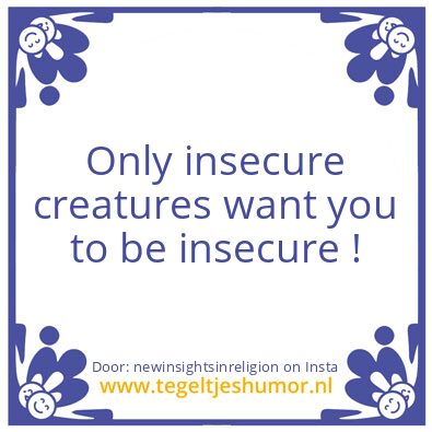Tegeltje: Secure Creatures Build Others.