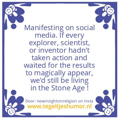 Tegeltje: Take Action !