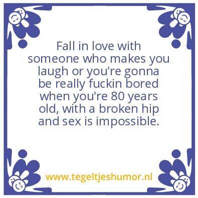 Tegeltje: Love