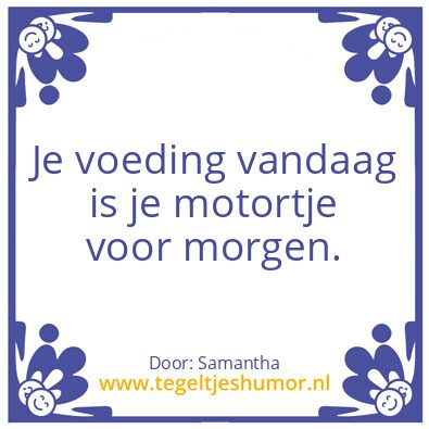 Tegeltje: Wandelen