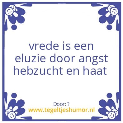 Tegeltje: .