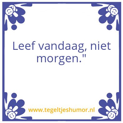 Tegeltje: 1