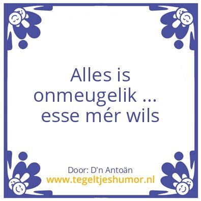 Tegeltje: Spreuken