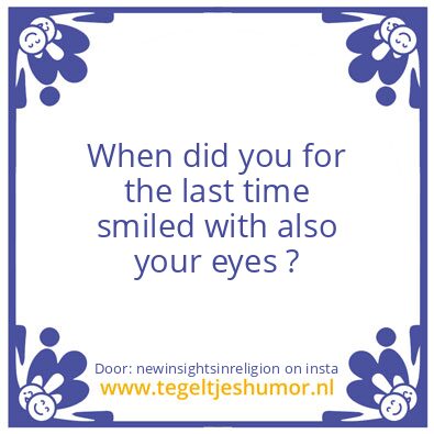 Tegeltje: Now You Know