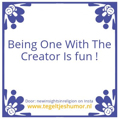 Tegeltje: Acting in your own interest.