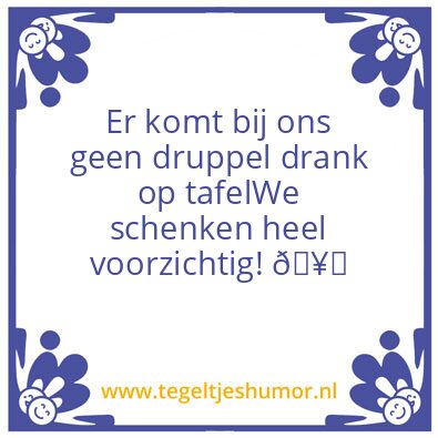 Tegeltje: Piet & Merel