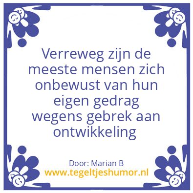 Tegeltje: Marian Borg