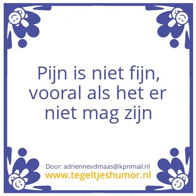 Tegeltje: PS