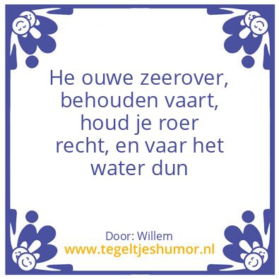 Tegeltje: Voor Erik