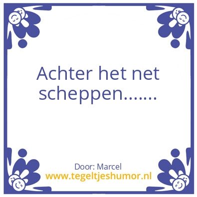 Tegeltje: Vissen