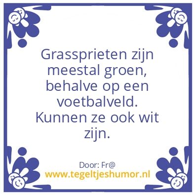 Tegeltje: Tegel
