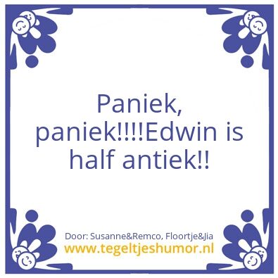 Tegeltje: Abraham
