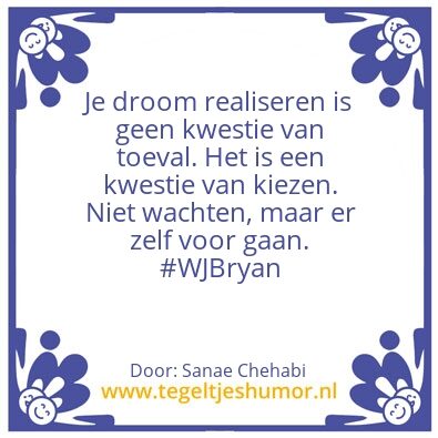 Tegeltje: Sanae El FÃ©sia