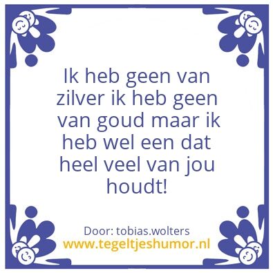 Tegeltje: Tobias wolters