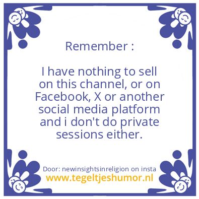 Tegeltje: For Who Still Don’t Get It !