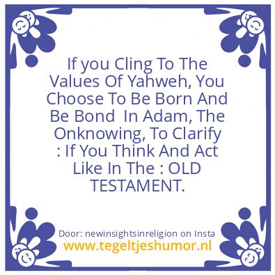 Tegeltje: The Great Awakening !