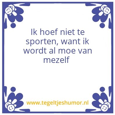 Tegeltje: MDW