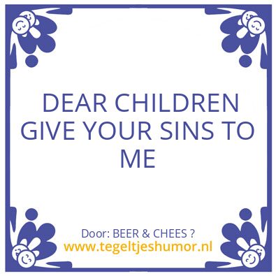 Tegeltje: BEER & CHEES ?