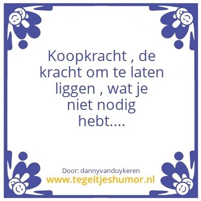 Tegeltje: Tegel