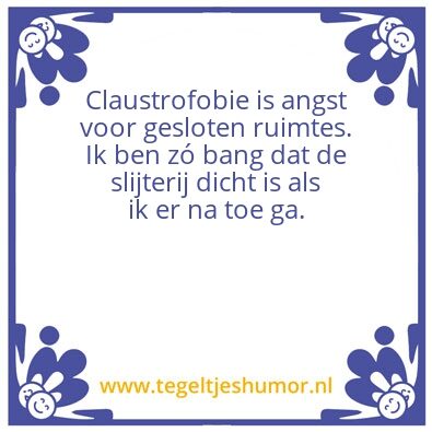 Tegeltje: CF
