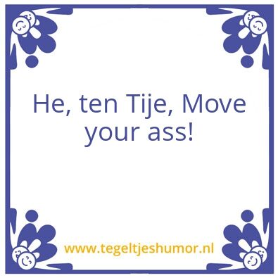 Tegeltje: Pinol