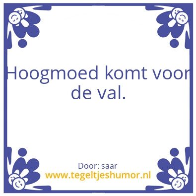 Tegeltje: sprookje