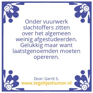 Tegeltje: Ik ben Gerrit.