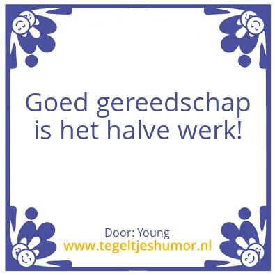 Tegeltje: Brug