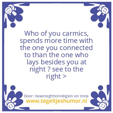 Tegeltje: don’t argue with your advesery